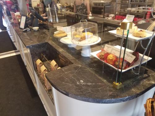 Caffe Artigiano granite countertop