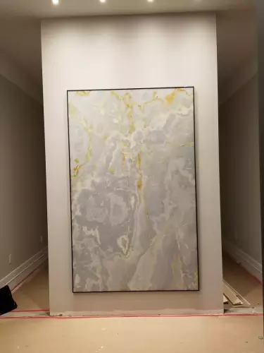 Backlit Primastone Gold Leaf Onyx