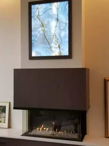 Backlit Primastone Blue Onyx