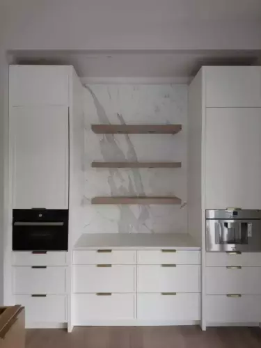 Prima Stone Statutario marble Kitchen