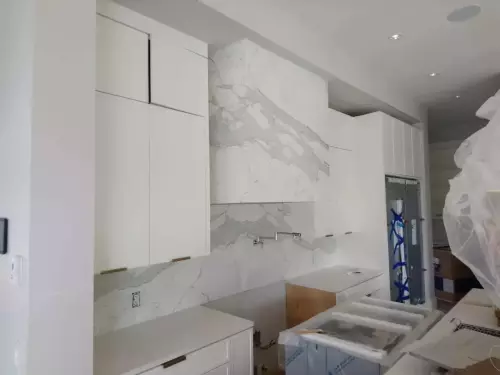 Prima Stone Statutario marble Kitchen