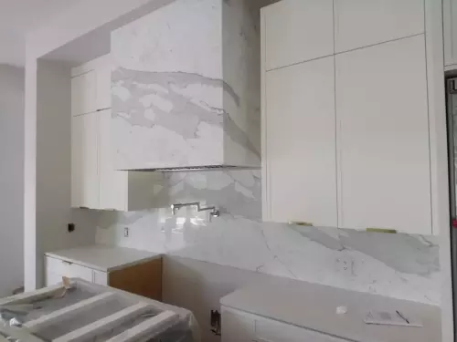 Prima Stone Statutario marble Kitchen