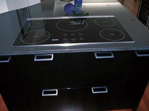Black Granite Stone Kitchen