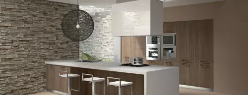 Caesar Stone Blizzard Kitchen 