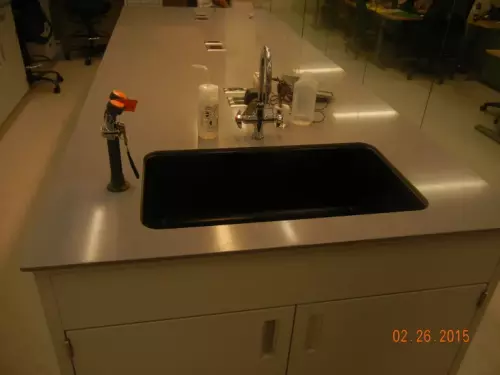 KRION Lab Island - Flora -Resin-sink