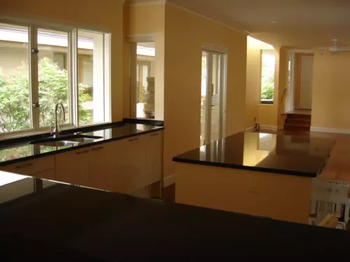 Black Granite Stone Kitchen
