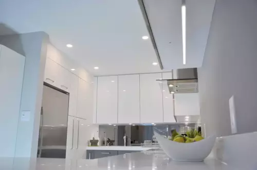 Absolute white Caesar Stone Kitchen